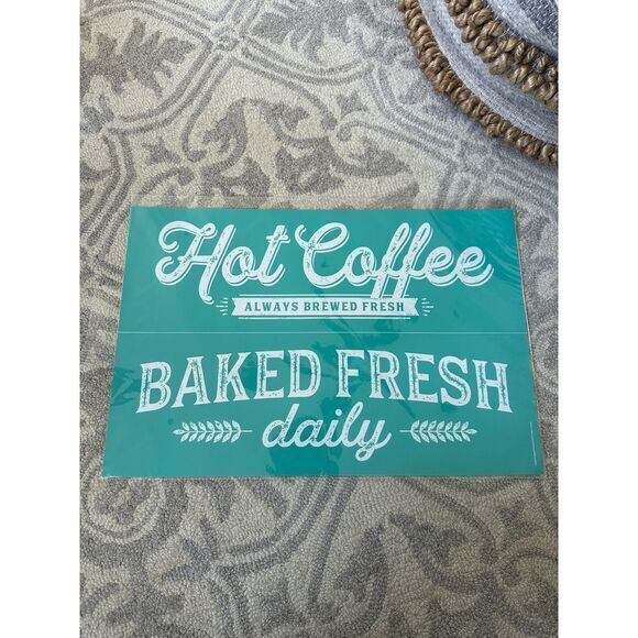 CHALK COUTURE Hot Coffee & Baked Fresh‎ Daily TRANSFER - Picture 1 of 2